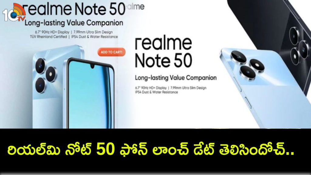 Realme Note 50 Launch Set for January 23; Specifications Listed by Retailer Site