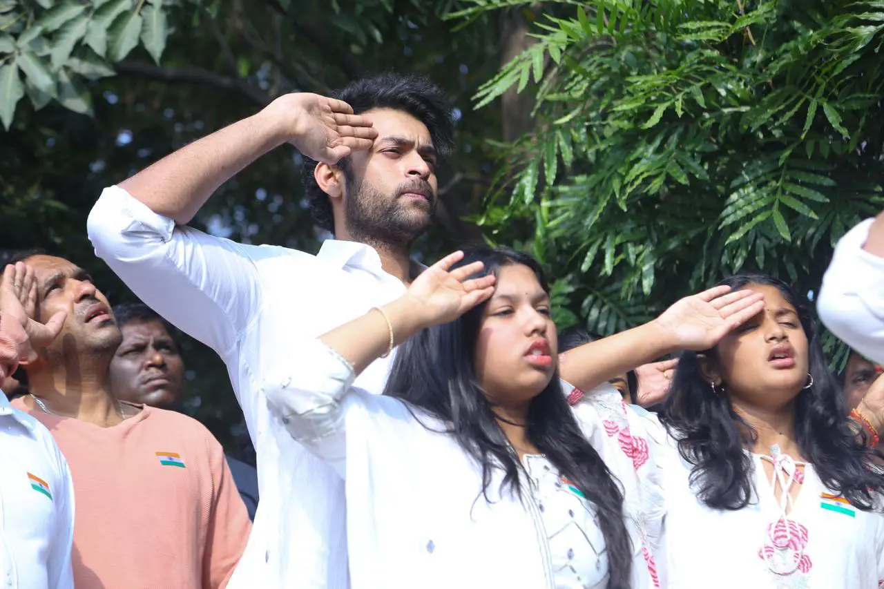 Republic day celebrations at Chiranjeevi Boold Bank