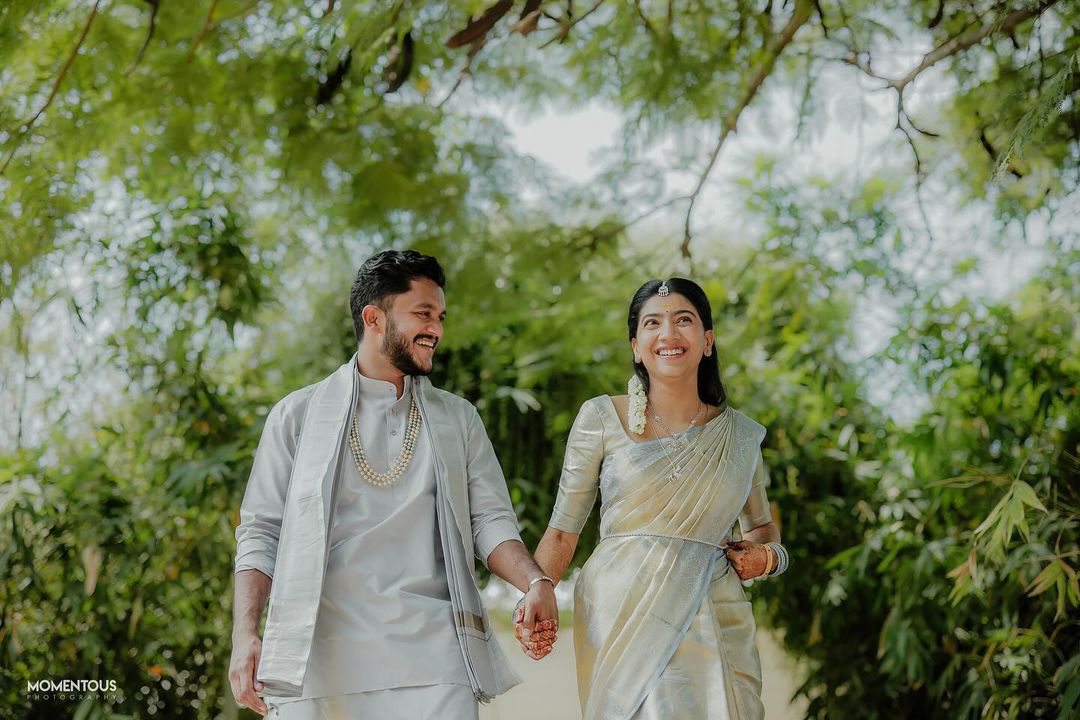 Sai Pallavi Younger Sister Pooja Kannan share her Engagement Photos in instagram