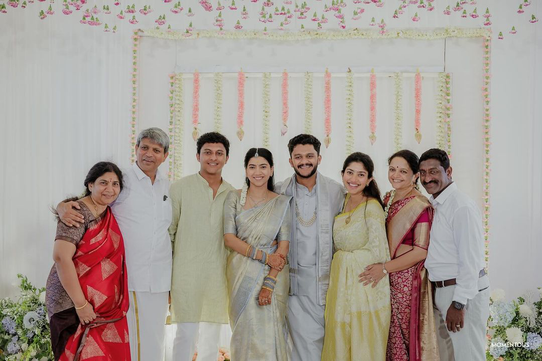 Sai Pallavi Younger Sister Pooja Kannan share her Engagement Photos in instagram