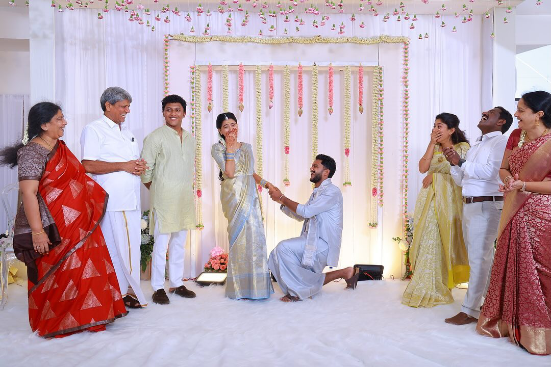 Sai Pallavi shares her Sister Pooja Kannan Engagement Photos