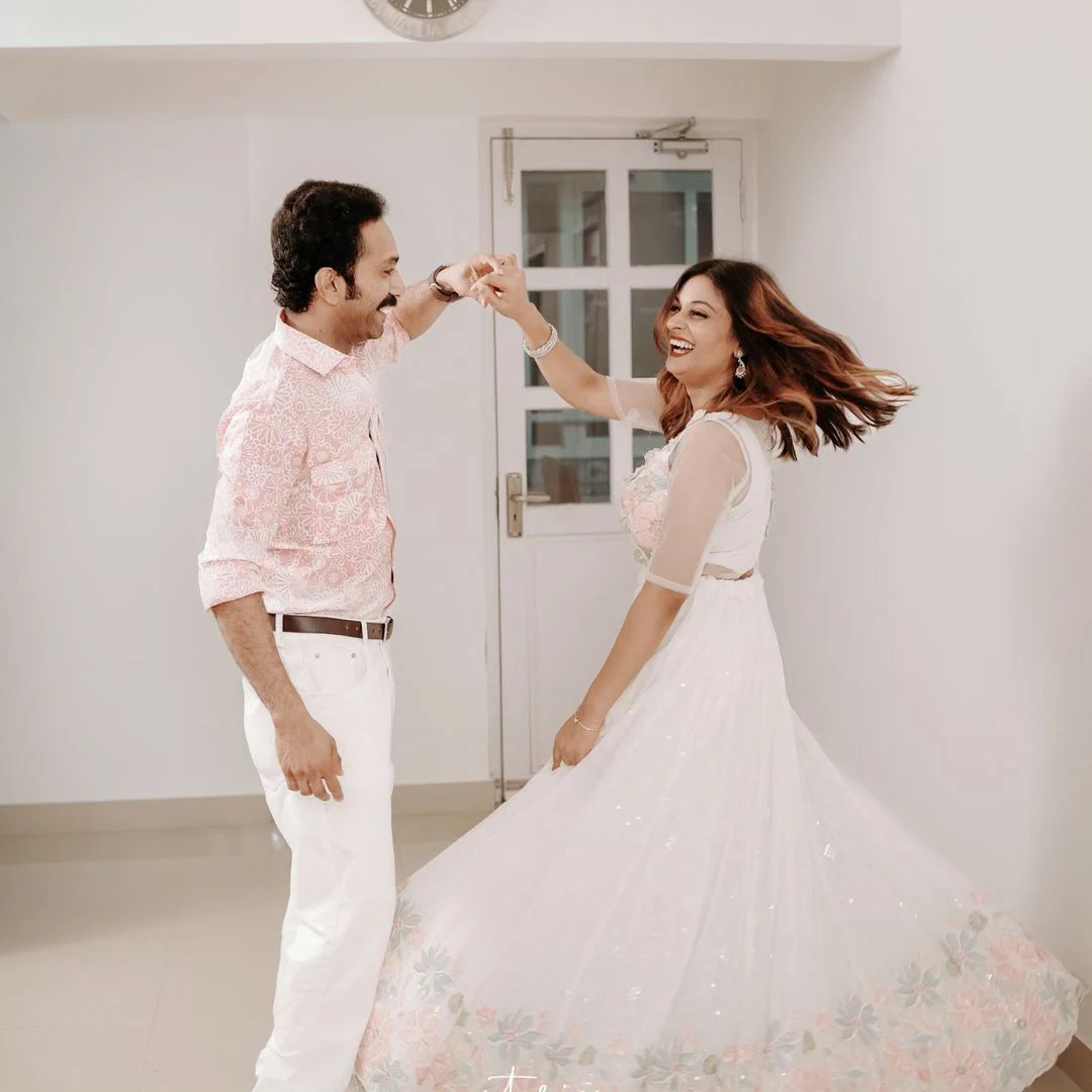 Shine Tom Chacko engaged with his girlfriend Thanuja Photos