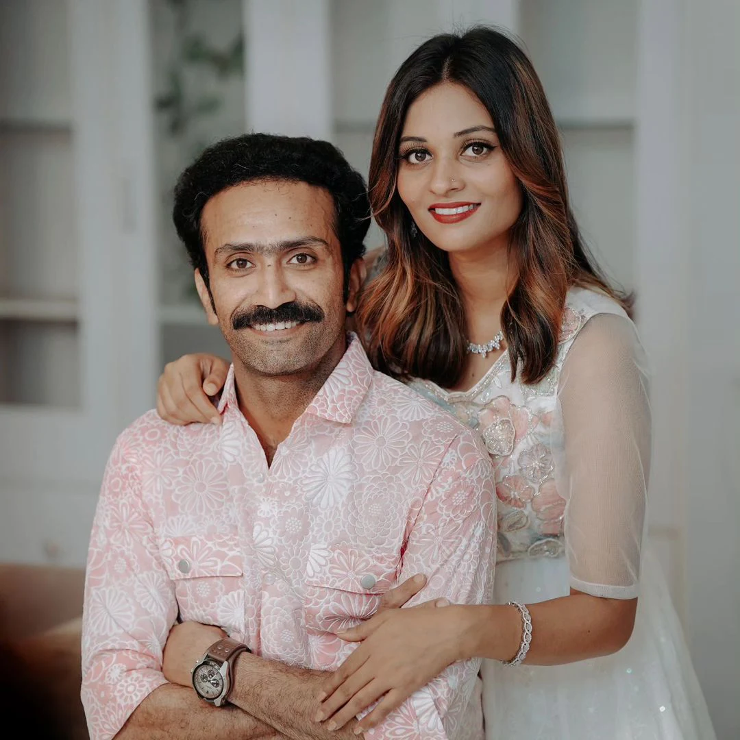 Shine Tom Chacko engaged with his girlfriend Thanuja Photos