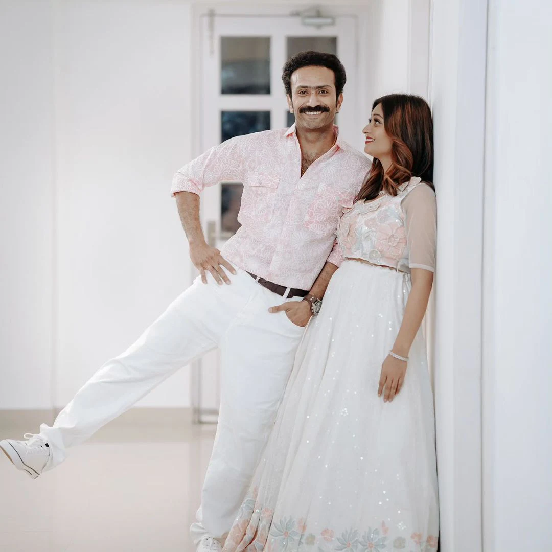 Shine Tom Chacko engaged with his girlfriend Thanuja Photos