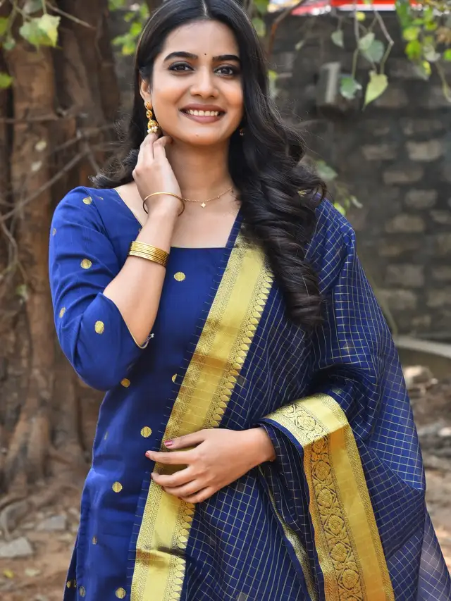 Sri Gouri Priya Cute Looks in Punjabi Dress