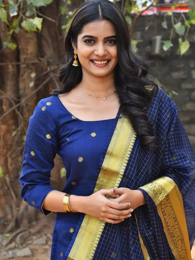 Sri Gouri Priya Cute Looks in Punjabi Dress