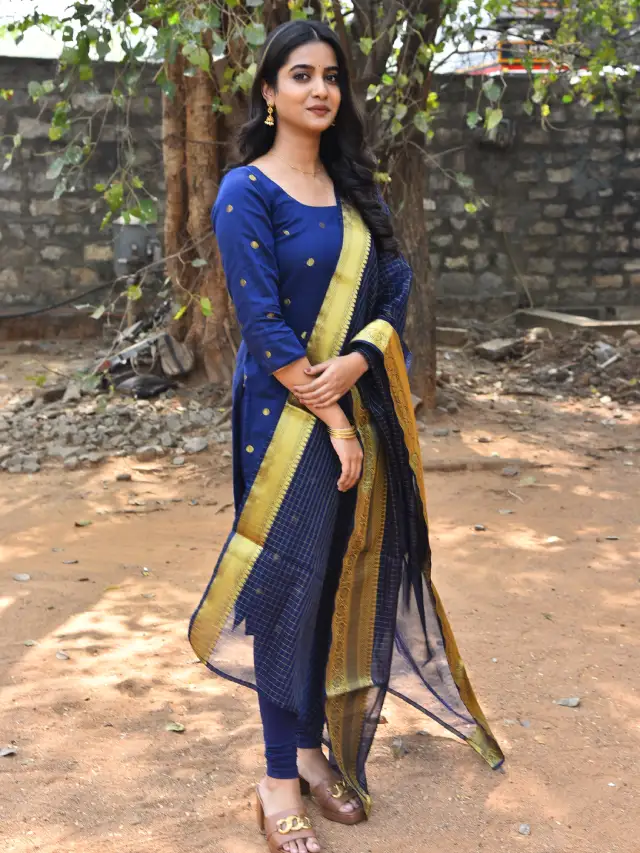 Sri Gouri Priya Cute Looks in Punjabi Dress