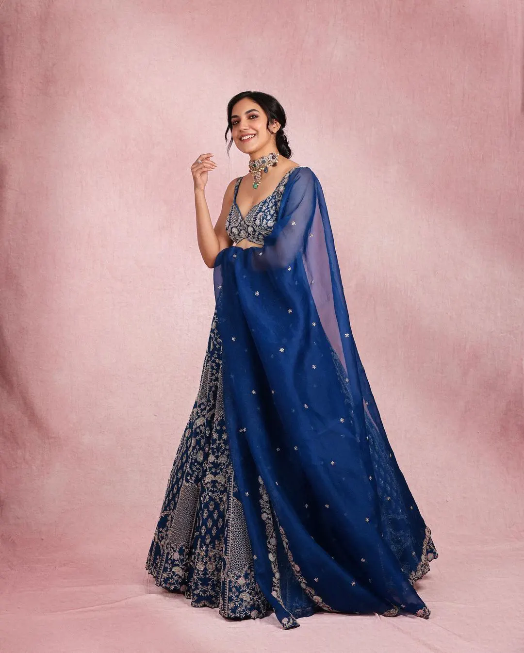 Tollywood Actress Ritu Varma Shares Festival Special Photoshoot