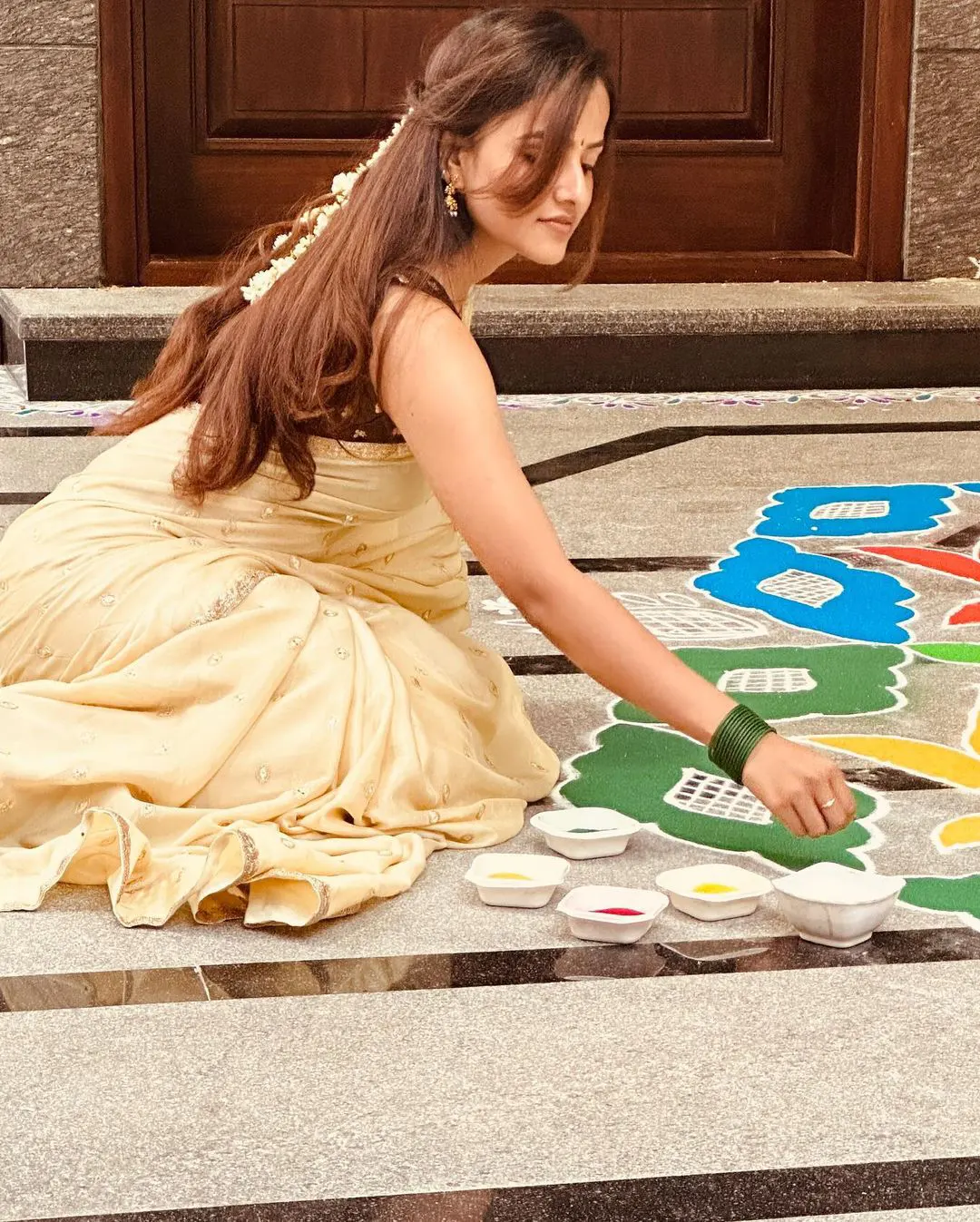 Tollywood Actress Vaishnavi Chaitanya Shares Festival Special Photoshoot