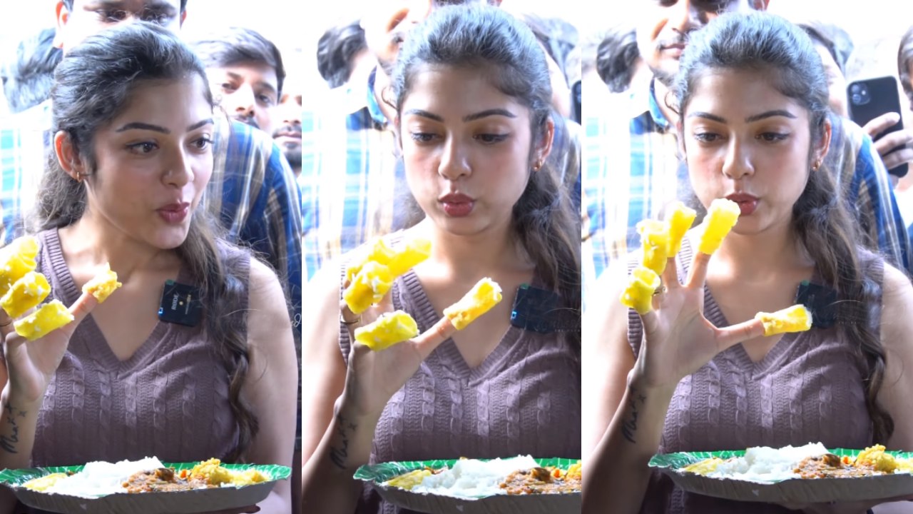 Varsha Bollamma : చిన్న పిల్లలా వర్ష బొల్లమ్మ.. భోజనం ఎంత కేజ్రీగా తింటుందో చూడండి..