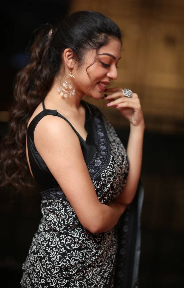 Varsha Bollamma photos at sundeep kishan ooru peru bhairavakona trailer launch event