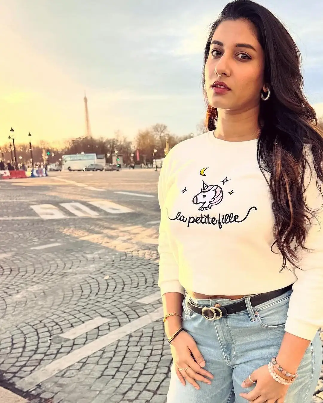 Vishnupriya Bhimeneni Enjoying Vacation in Paris