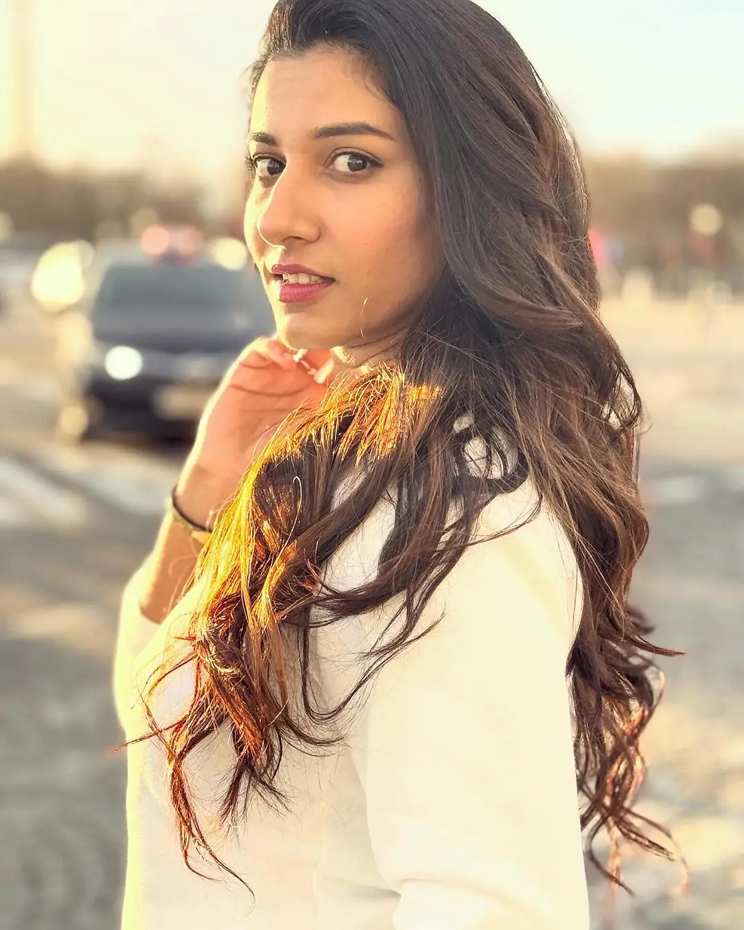 Vishnupriya Bhimeneni Enjoying Vacation in Paris