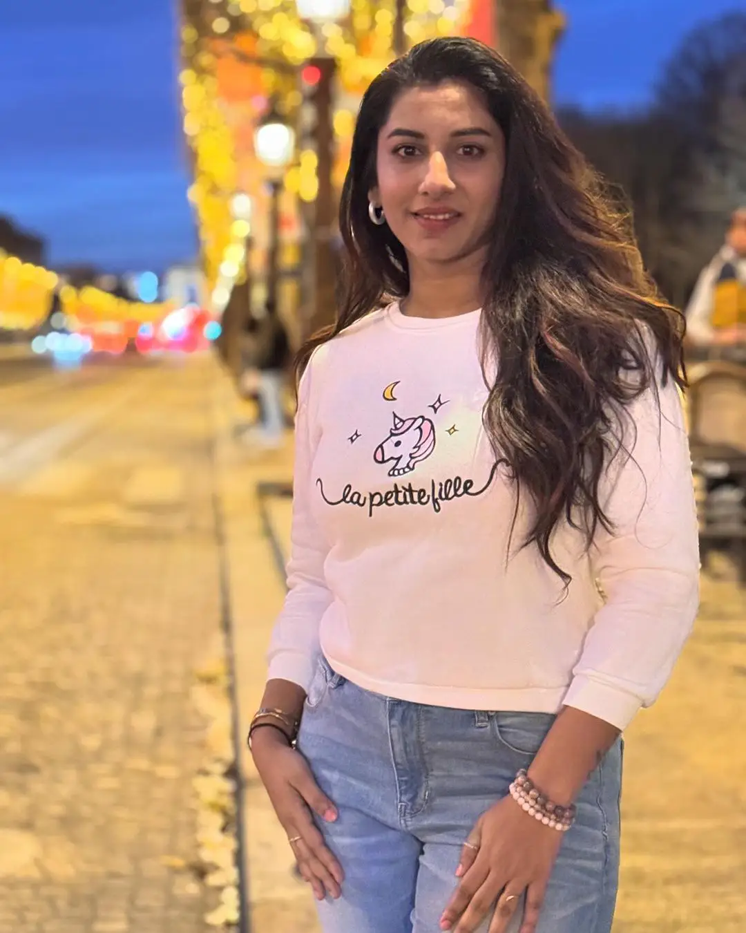 Vishnupriya Bhimeneni Enjoying Vacation in Paris