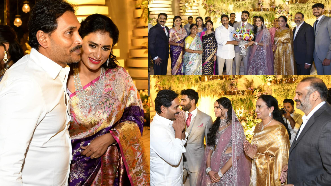 YS Rajareddy Engagement : మేనల్లుడి నిశ్చితార్థం వేడుకలో వైఎస్ జగన్.. ఫోటోలు
