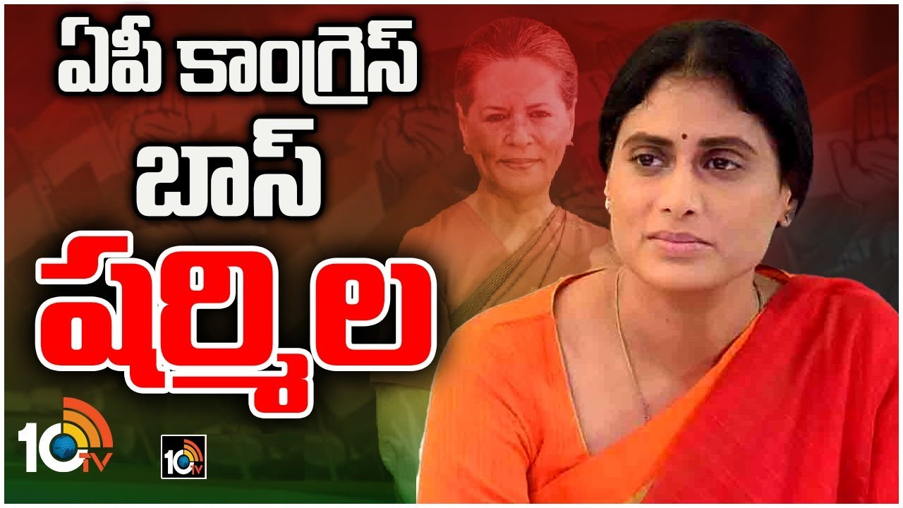ఆంధ్రప్రదేశ్ కాంగ్రెస్ పార్టీ అధ్యక్షురాలిగా వైఎస్ షర్మిల నియామకం ఆంధ్రప్రదేశ్ కాంగ్రెస్ పార్టీ అధ్యక్షురాలిగా వైఎస్ షర్మిల నియామకం