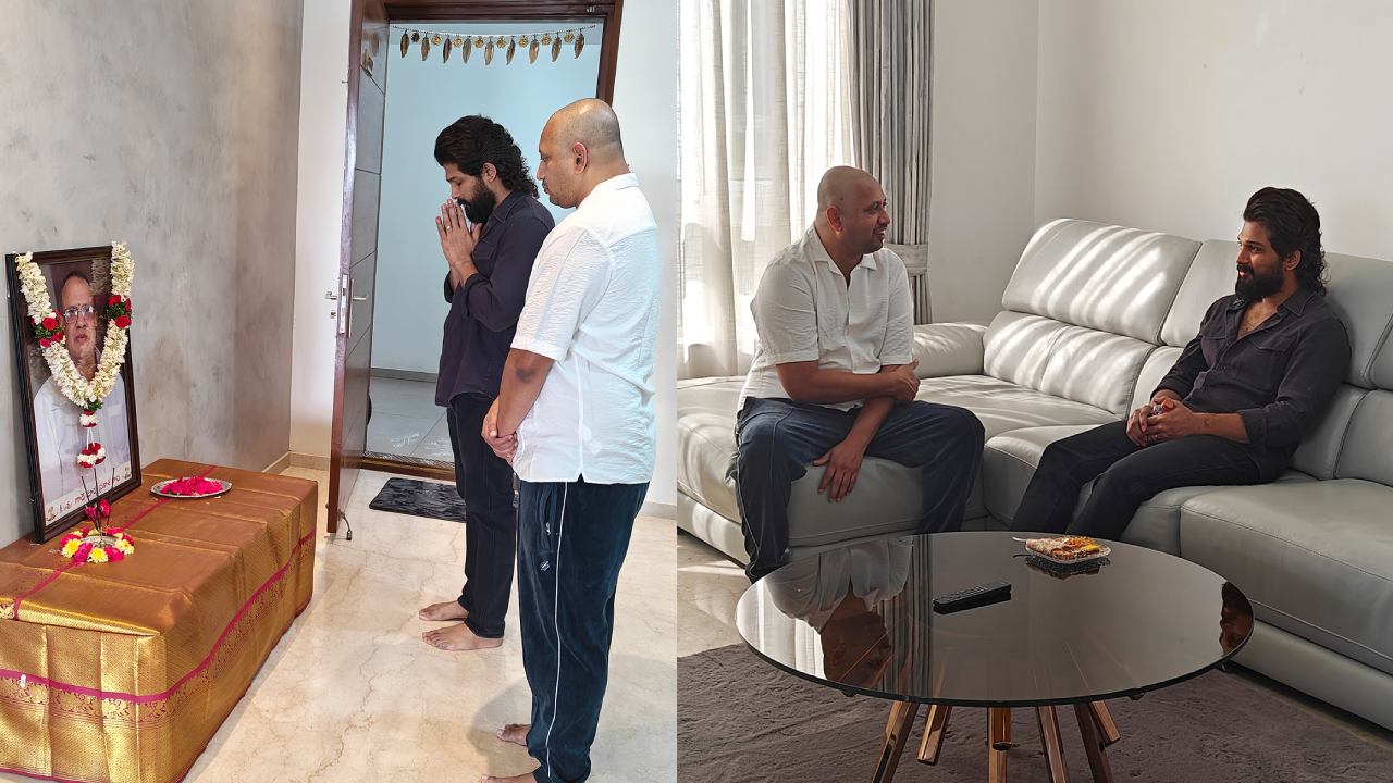 Allu Arjun : నిర్మాత SKNని పరామర్శించిన అల్లు అర్జున్… Allu Arjun : నిర్మాత SKNని పరామర్శించిన అల్లు అర్జున్…