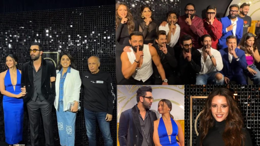 Animal Movie Unit Celebrated Success Bash in Mumbai with Bollywood Stars