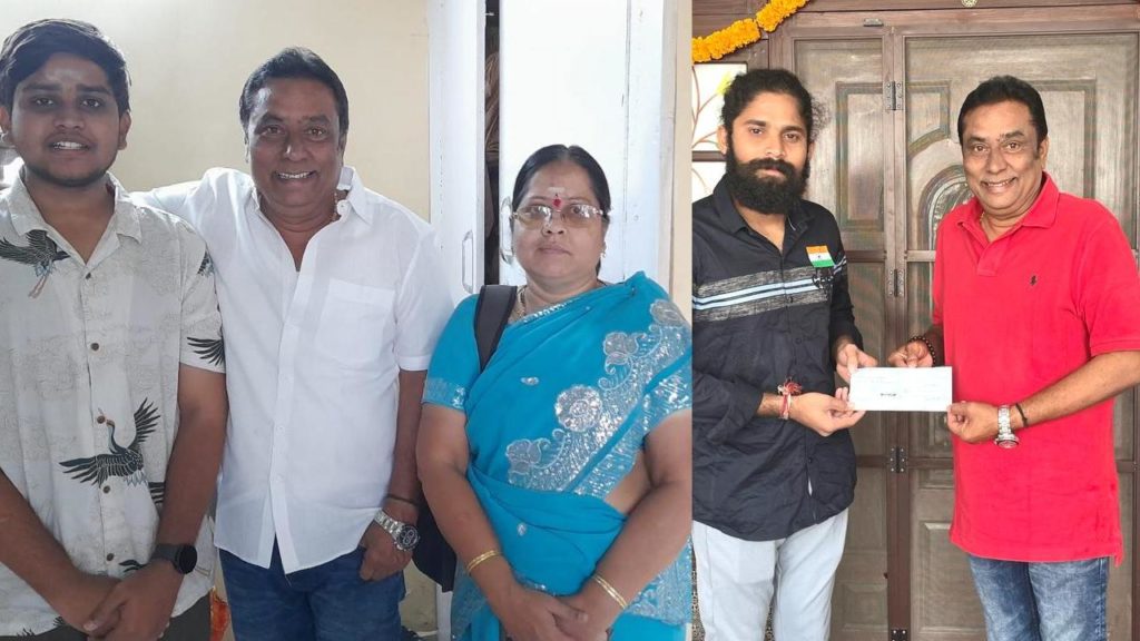 Kadambari Kiran Helped so many People at a time in Film Industry from his Manam Saitham Foundation