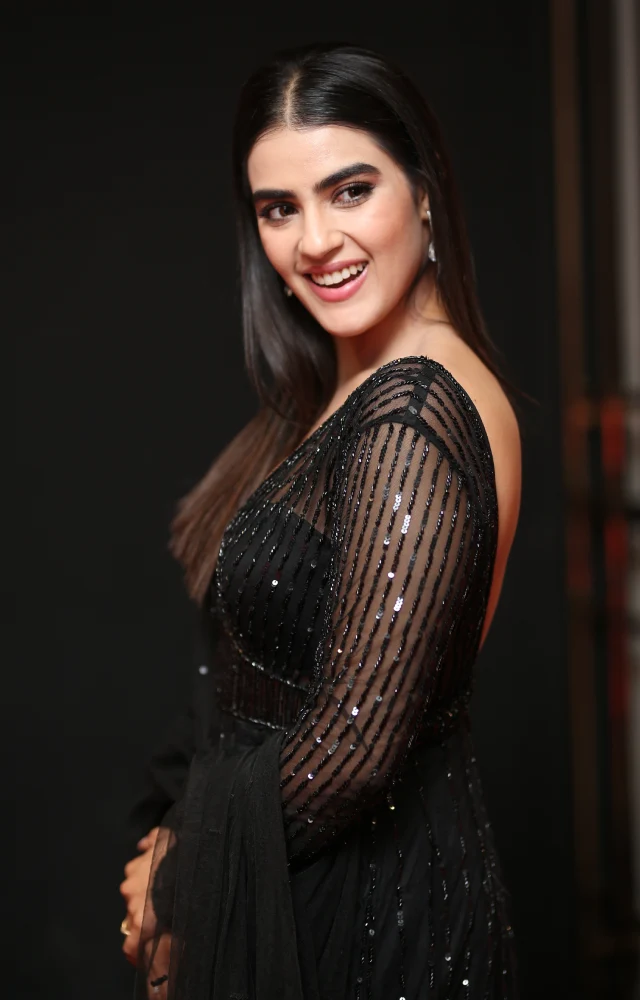 kavya thapar photos at sundeep kishan ooru peru bhairavakona trailer launch event