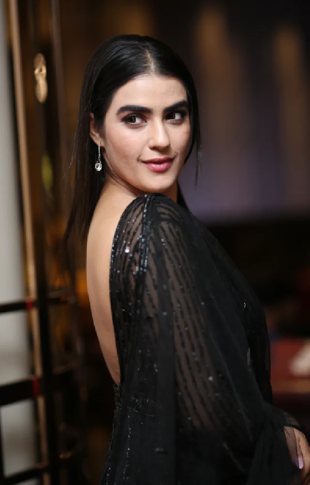 kavya thapar photos at sundeep kishan ooru peru bhairavakona trailer launch event