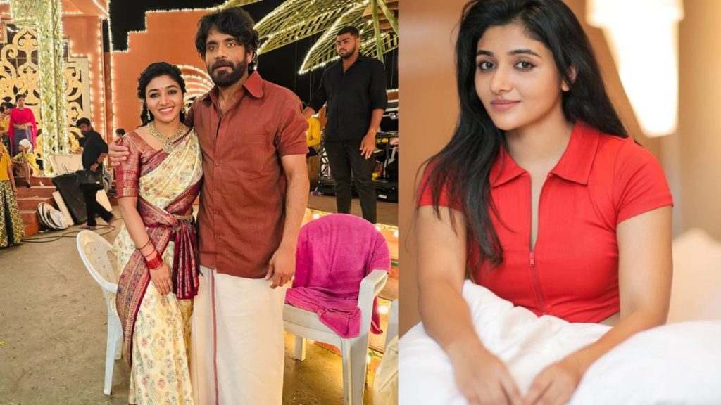 Actress Mirnaa Menon Post a Photo with Nagarjuna and Calls him Annayya