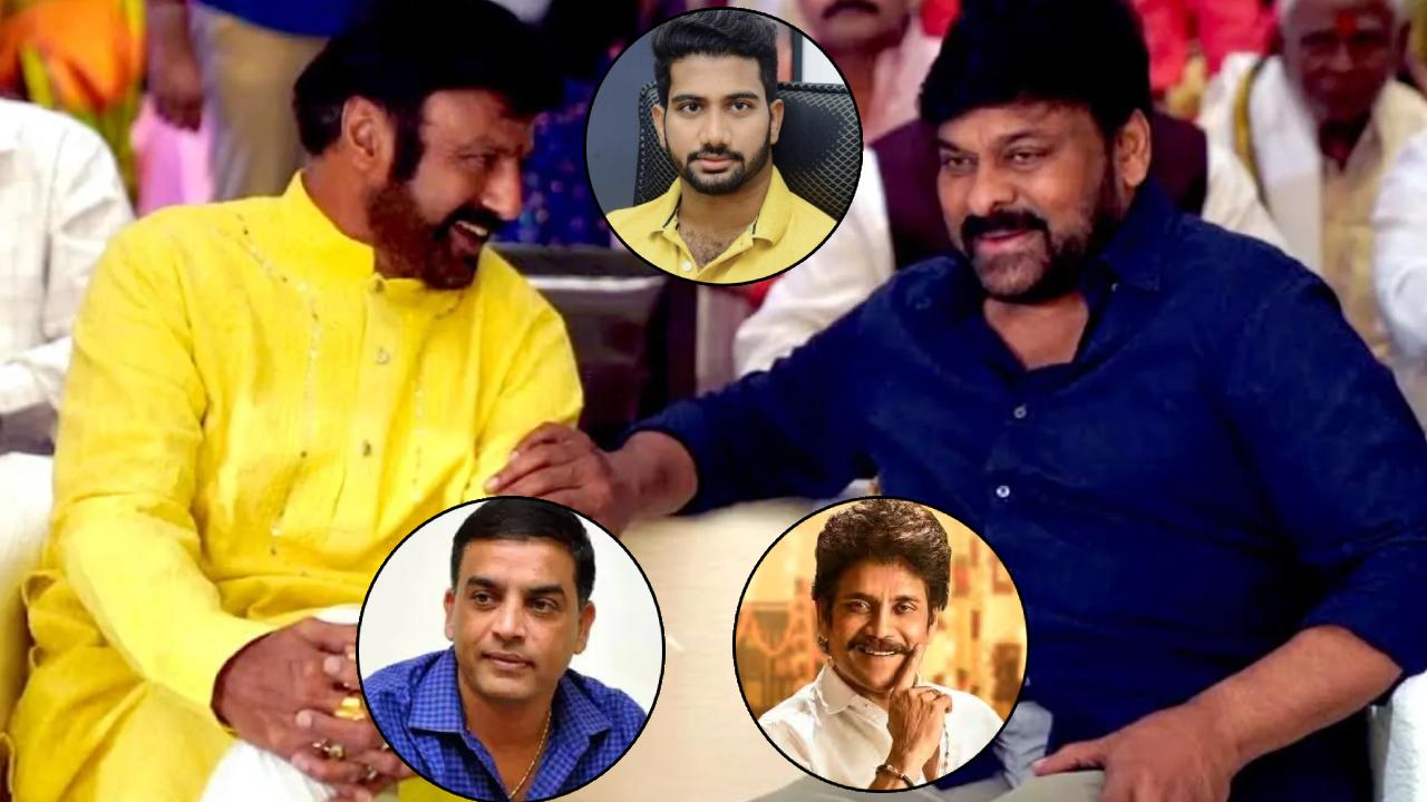 Sankranti 2025 : వచ్చే సంక్రాంతికి ఇప్పట్నుంచే పోటీ.. మళ్ళీ చిరు వర్సెస్ బాలయ్య?.. ఆ ముగ్గురు కూడా? Sankranti 2025 : వచ్చే సంక్రాంతికి ఇప్పట్నుంచే పోటీ.. మళ్ళీ చిరు వర్సెస్ బాలయ్య?.. ఆ ముగ్గురు కూడా?