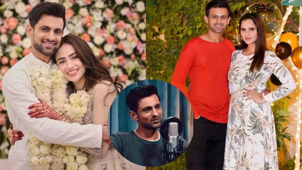 Shoaib Malik On Third Marriage: సానియా మీర్జాతో విడాకులు, సనా జావేద్ తో వివాహంపై మౌనం వీడిన షోయబ్ మాలిక్ Shoaib Malik On Third Marriage: సానియా మీర్జాతో విడాకులు, సనా జావేద్ తో వివాహంపై మౌనం వీడిన షోయబ్ మాలిక్