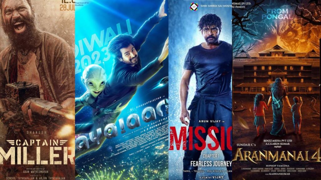 Pongal 2024 Tamil Theater Releasing Movies List