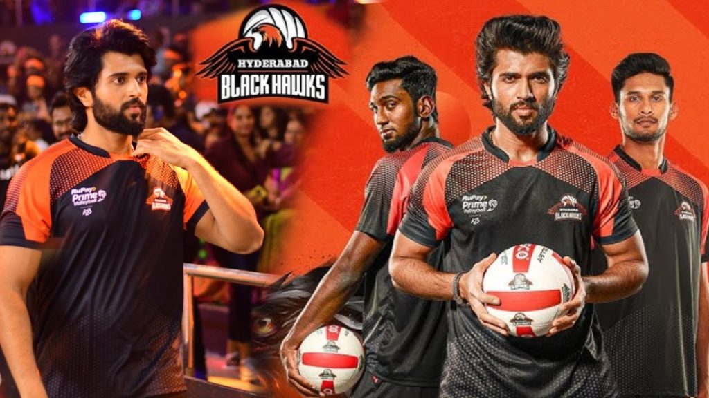 Vijay Devarakonda Hyderabad Black Hawks conducting Biggest Volleyball Tournament Full Details Here