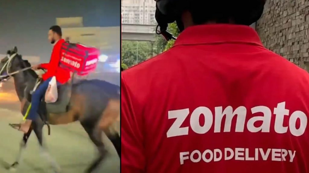 zomato Food Delivery Boy