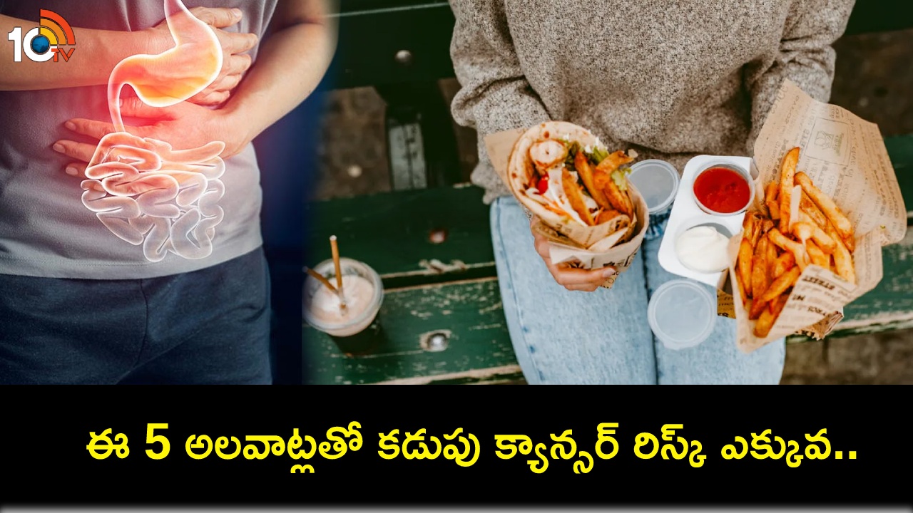 Stomach Cancer Risk : ఈ 5 అలవాట్లతో కడుపు క్యాన్సర్ వచ్చే ప్రమాదం ఎక్కువ.. తీసుకోవాల్సిన జాగ్రత్తలివే..! Stomach Cancer Risk : ఈ 5 అలవాట్లతో కడుపు క్యాన్సర్ వచ్చే ప్రమాదం ఎక్కువ.. తీసుకోవాల్సిన జాగ్రత్తలివే..!