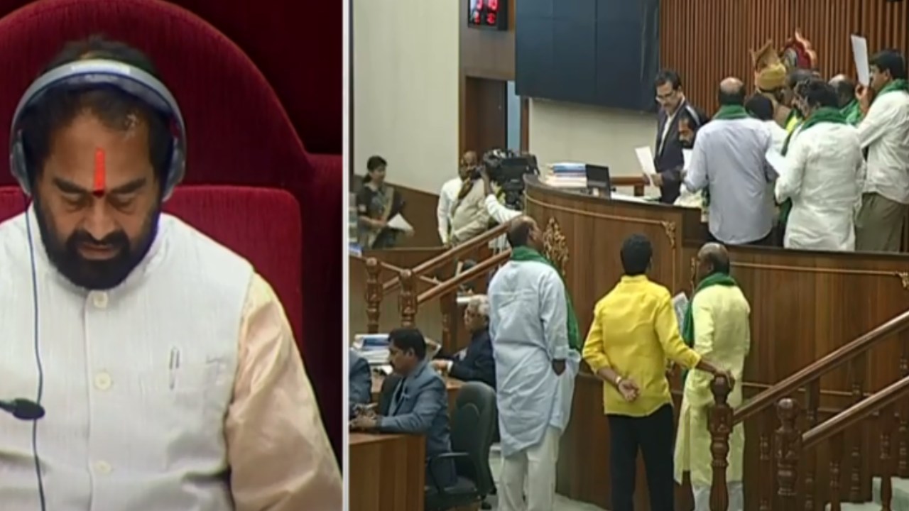 AP Budget 2024 : అసెంబ్లీలో గందరగోళం.. మరోసారి టీడీపీ సభ్యుల సస్పెన్షన్.. కేబినెట్ భేటీలో కొన్నికీలక నిర్ణయాలు ఇవే.. AP Budget 2024 : అసెంబ్లీలో గందరగోళం.. మరోసారి టీడీపీ సభ్యుల సస్పెన్షన్.. కేబినెట్ భేటీలో కొన్నికీలక నిర్ణయాలు ఇవే..