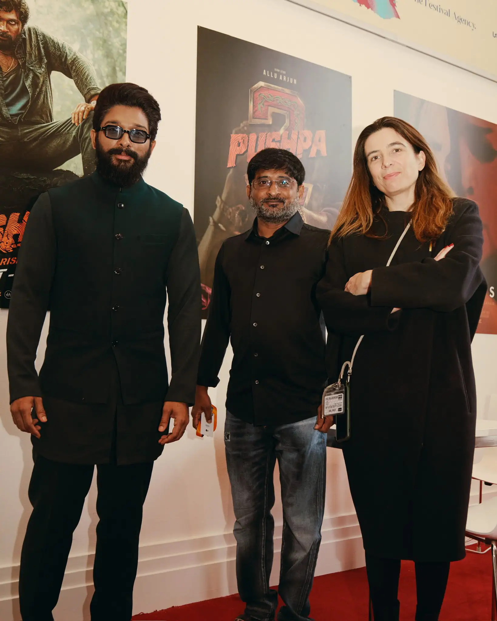 Allu Arjun Pushpa 2 team are at Berlin International Film Festival Photos