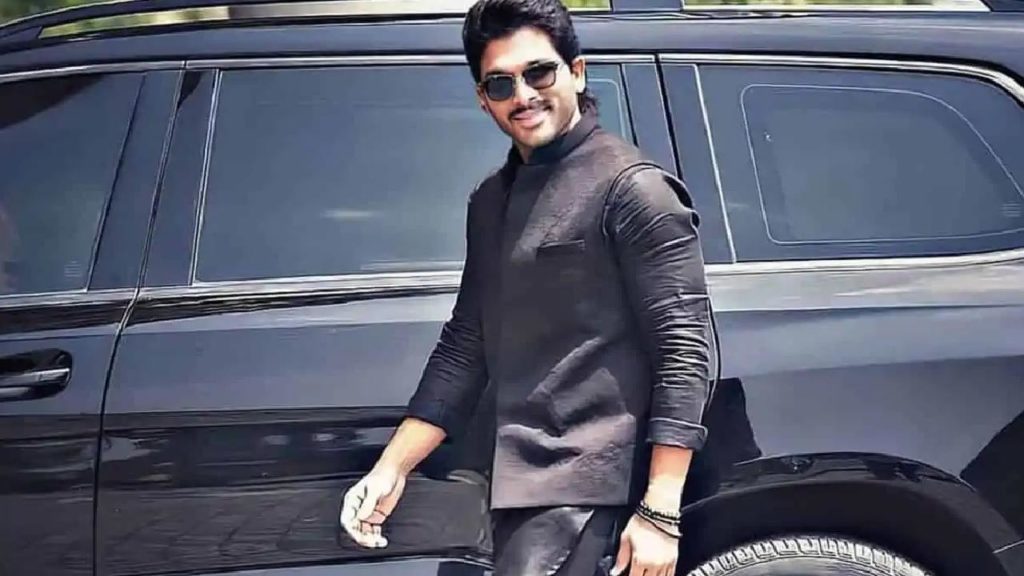 Allu Arjun car tyre photos gone viral and pushpa 2 meme videos