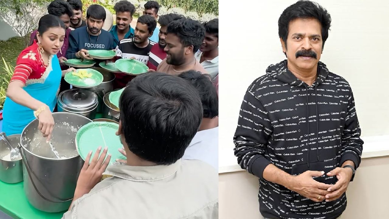Suma – Kumari Aunty : కుమారి ఆంటీగా మారిపోయిన సుమ.. బ్రహ్మాజీకి కర్రీస్ అమ్ముతూ వీడియో.. Suma – Kumari Aunty : కుమారి ఆంటీగా మారిపోయిన సుమ.. బ్రహ్మాజీకి కర్రీస్ అమ్ముతూ వీడియో..