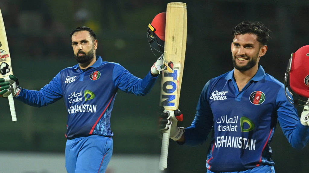 Azmatullah Omarzai Mohammad Nabi hit Centuries