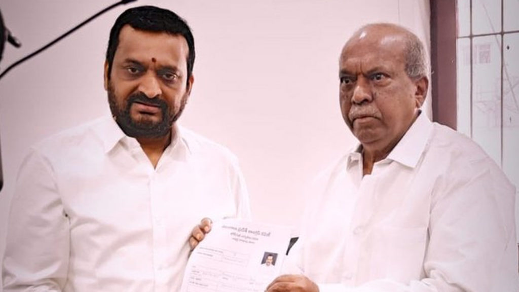 bandla ganesh applied for malkajgiri congress ticket