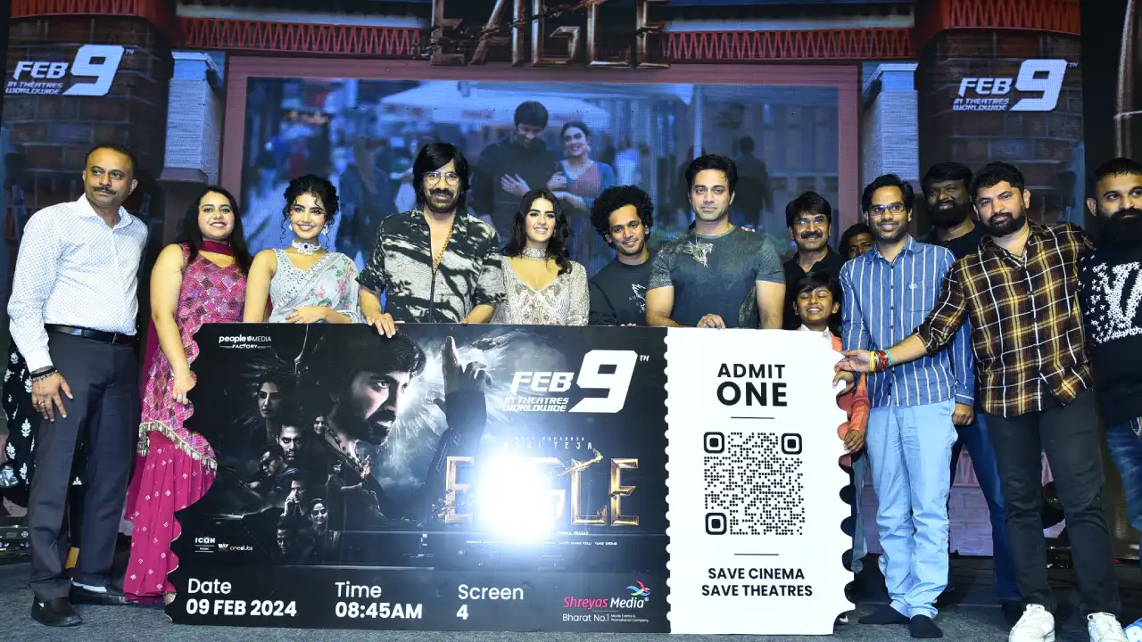 Raviteja Eagle Movie Pre Release Event