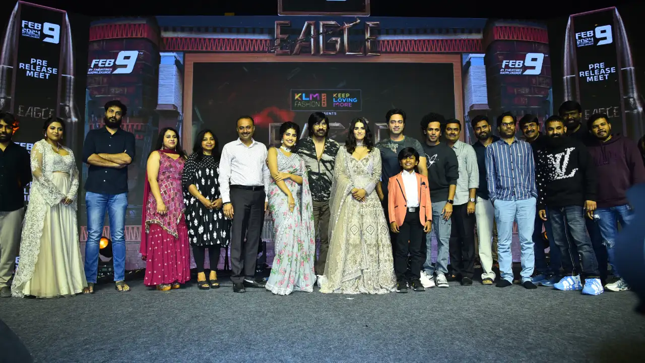 Raviteja Eagle Movie Pre Release Event