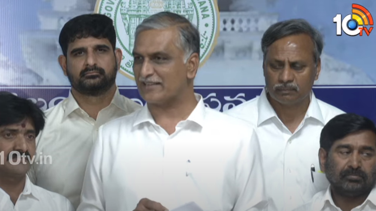 HarishRao Comments : ఆరు గ్యారెంటీలు అమలు చేయలేకనే కాళేశ్వరం పేరిట గారడీలు : హరీష్ రావు మండిపాటు HarishRao Comments : ఆరు గ్యారెంటీలు అమలు చేయలేకనే కాళేశ్వరం పేరిట గారడీలు : హరీష్ రావు మండిపాటు