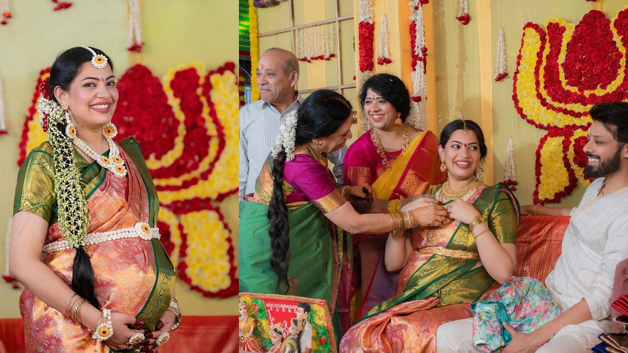 Geetha Madhuri : సింగర్ గీతామాధురి సీమంతం వేడుకల ఫొటోలు..