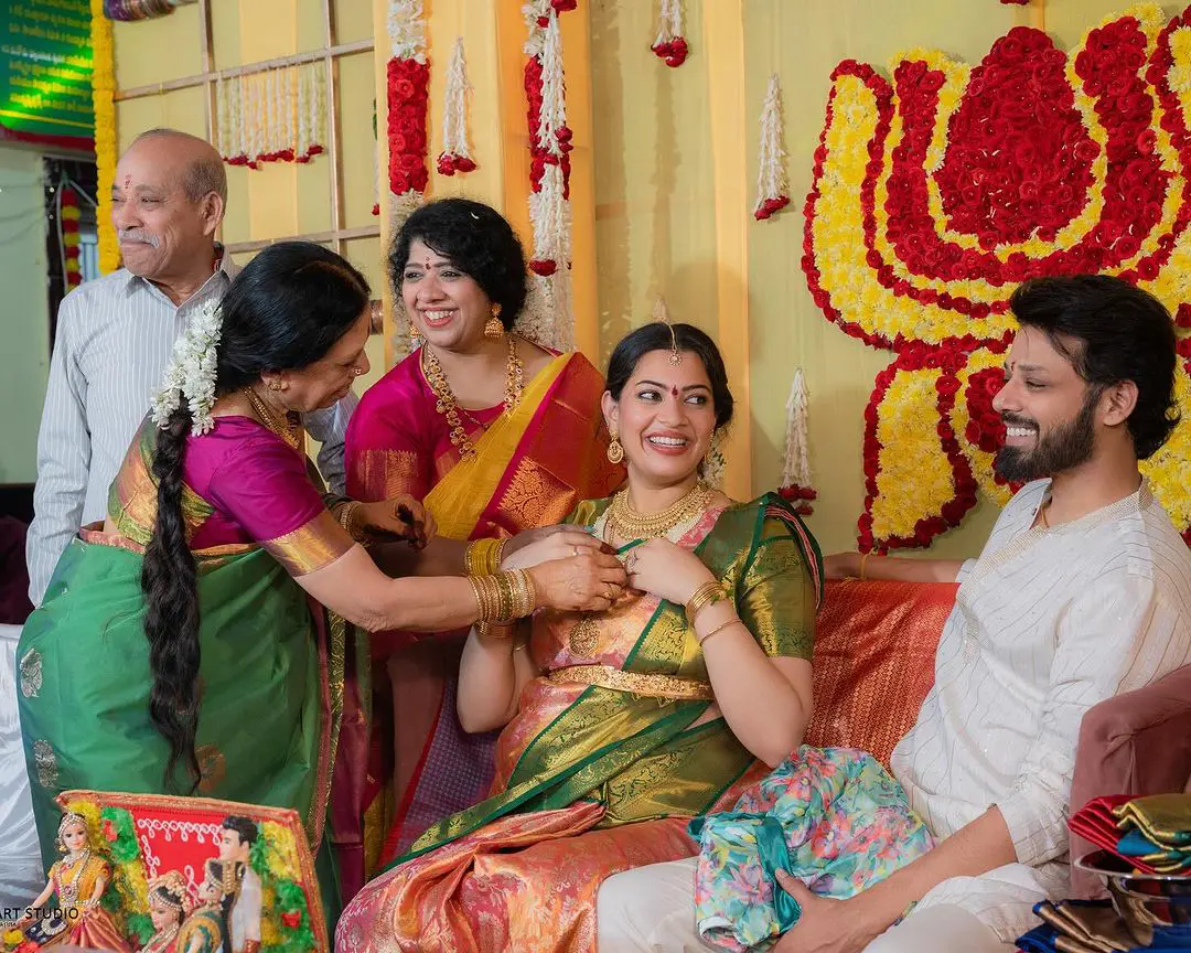 Singer Geetha Madhuri Baby Shower Event