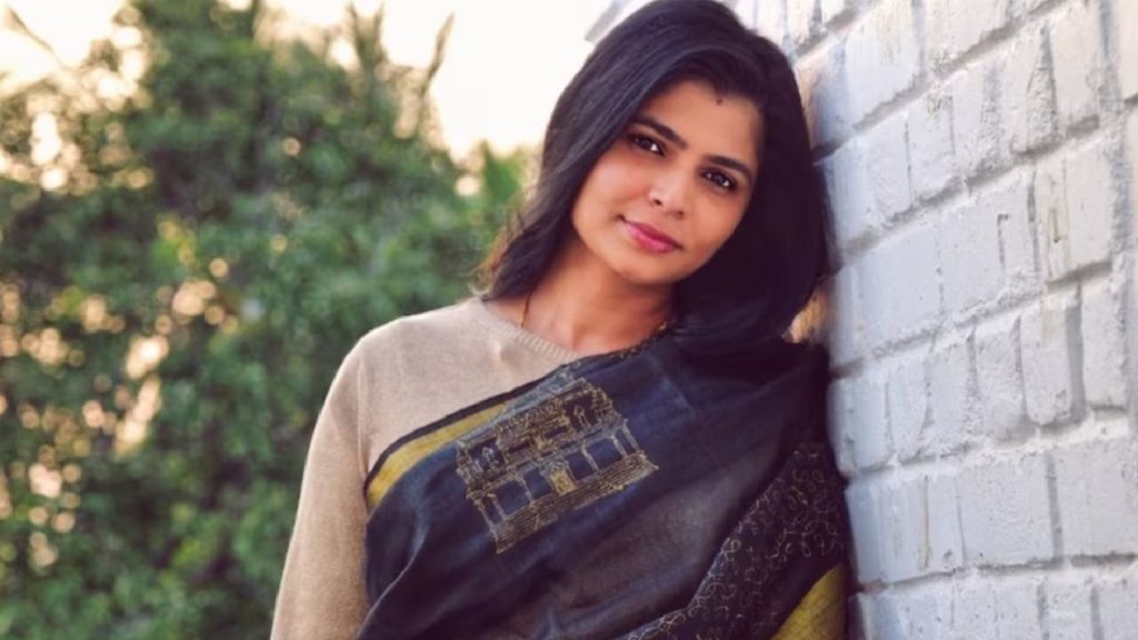 HCU student file case on Singer Chinmayi at Gachibowli police station