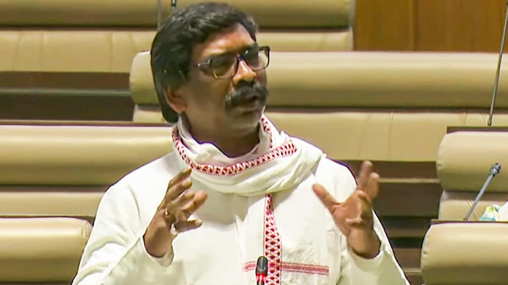 Hemant Soren Comments while Jharkhand floor test