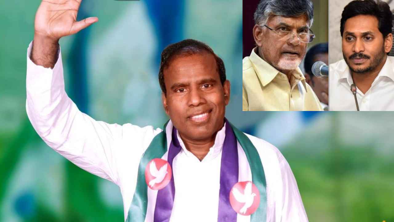 అంబేద్కర్కు విగ్రహం అవసరమా? దమ్ముంటే నాతో చర్చకు రండి- చంద్రబాబు, జగన్కు కేఏ పాల్ సవాల్ అంబేద్కర్కు విగ్రహం అవసరమా? దమ్ముంటే నాతో చర్చకు రండి- చంద్రబాబు, జగన్కు కేఏ పాల్ సవాల్