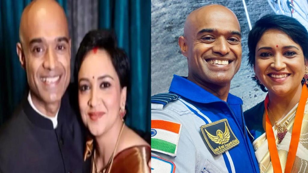 Malayalam Actress Lena Reveals She Is Married Gaganyaan Astronaut Prasanth Balakrishnan Nair