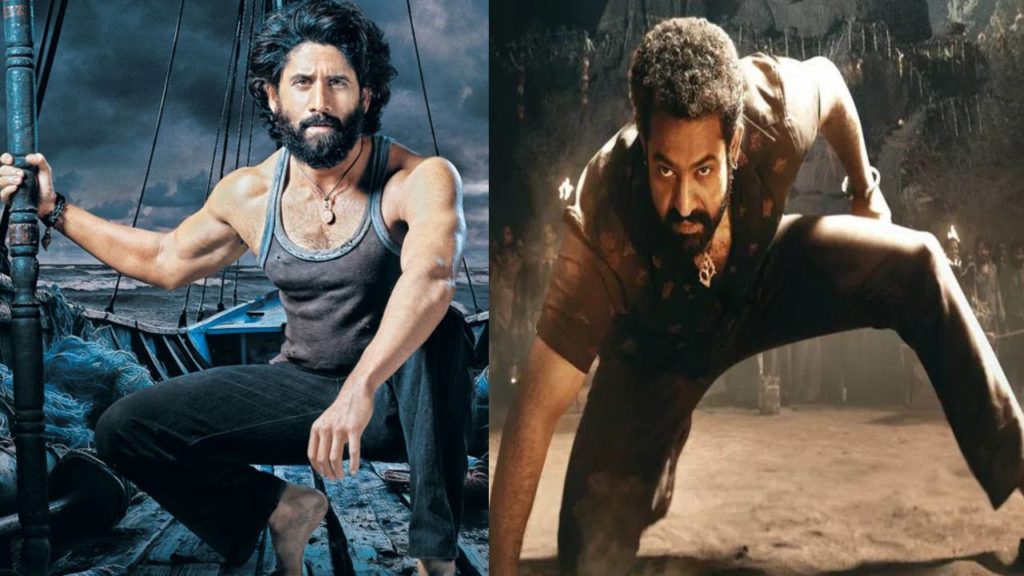 NTR Devara Naga Chaitanya Thandel movie releases updates