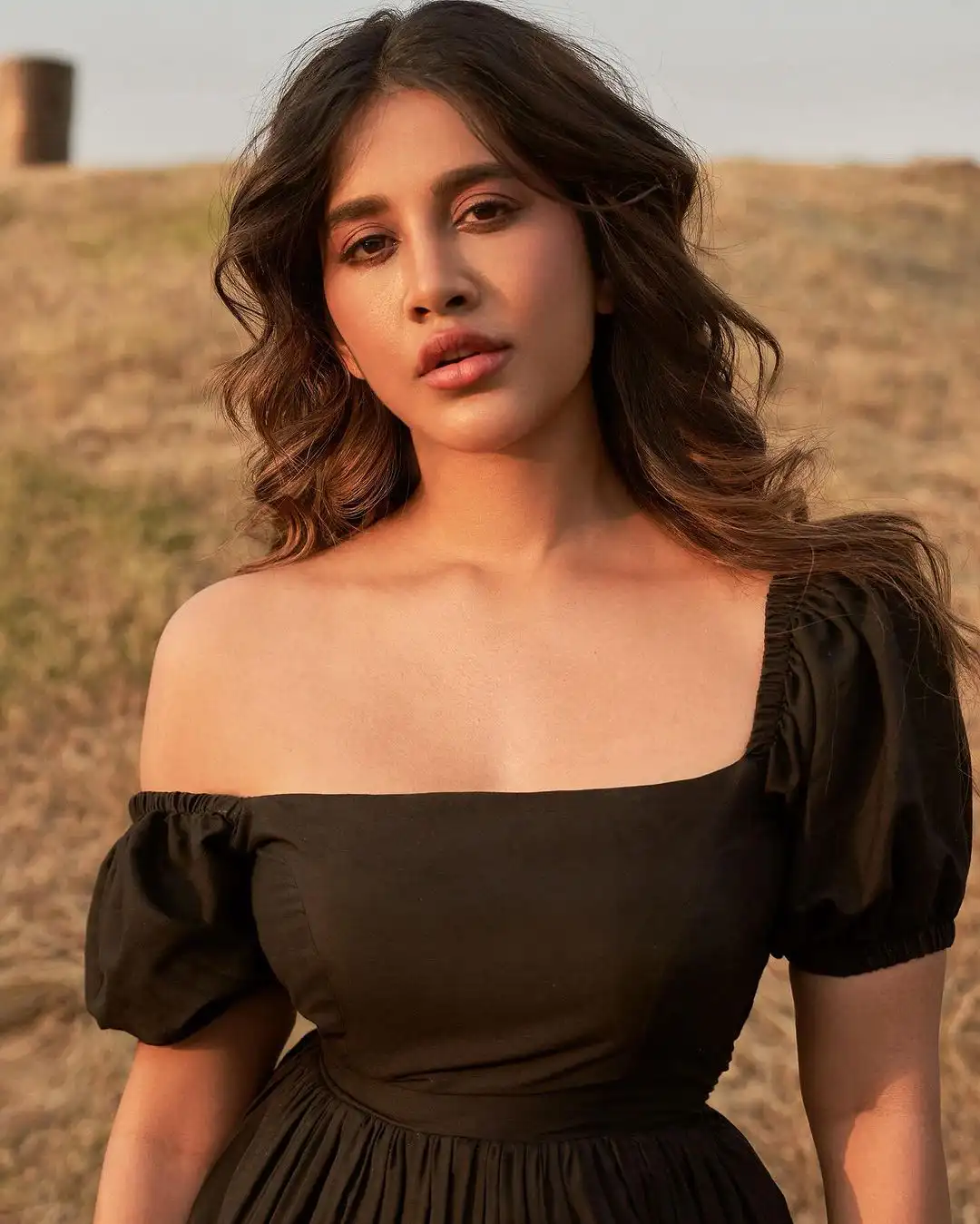 Nabha Natesh Cute Photos in Short Frock