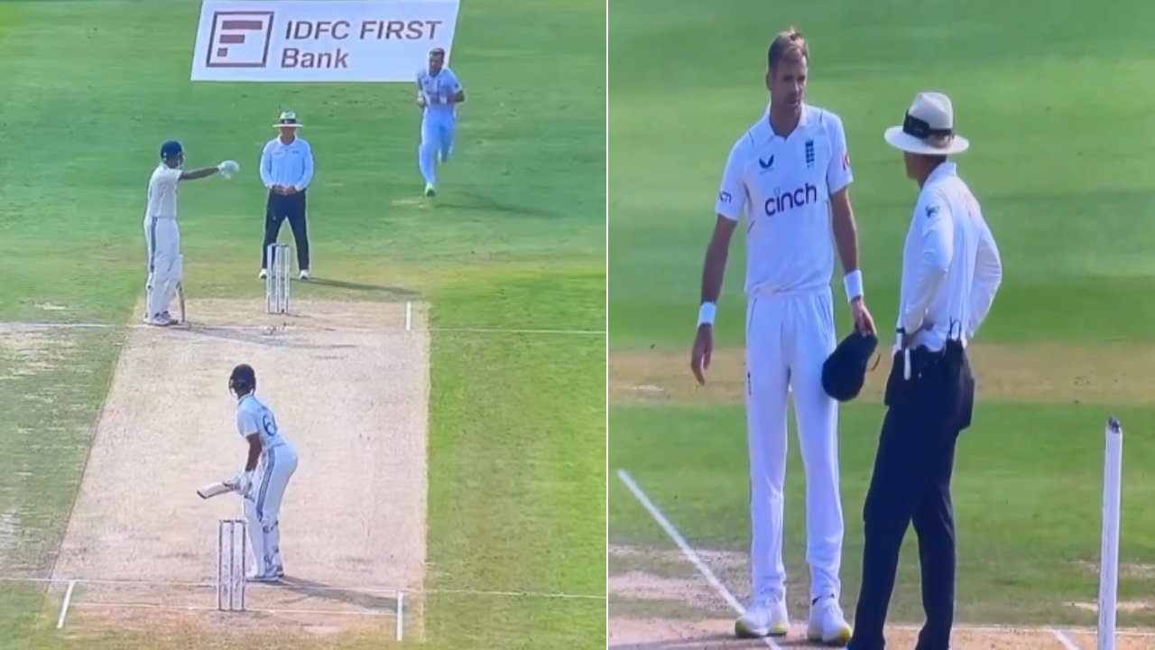 IND vs ENG 2nd Test : అశ్విన్ పై అంపైర్కు ఫిర్యాదు చేసిన అండర్సన్.. వీడియో IND vs ENG 2nd Test : అశ్విన్ పై అంపైర్కు ఫిర్యాదు చేసిన అండర్సన్.. వీడియో